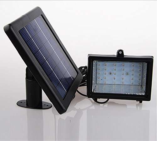 Waterproof Ultra Bright Solar 54 LED Outdoor Spot Flood Light Lawn Lamp
