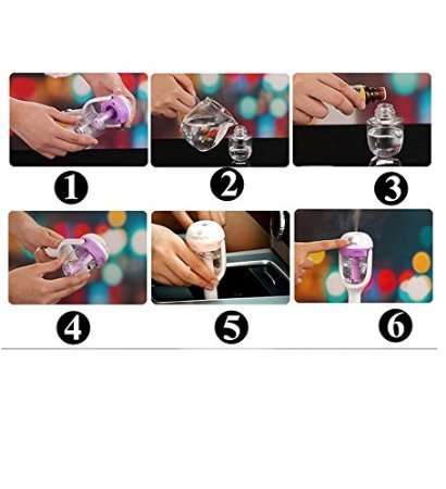 [2 in 1] Nanum Car Air Humidifier and Aromatherapy Essential Oil Diffuser