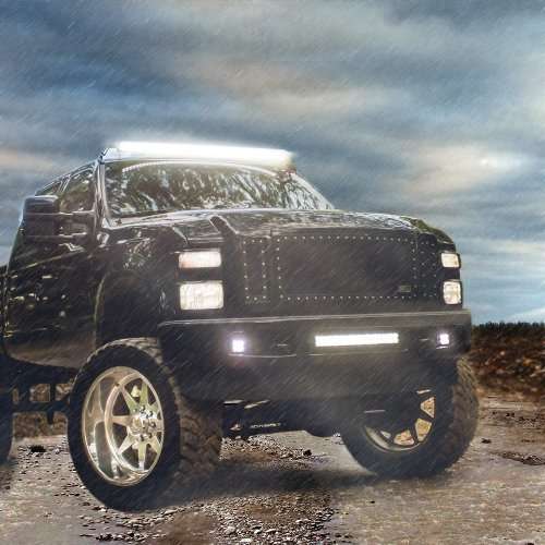 22 inch 4D 126W LED Work Light Bar Spot Flood Combo Off Road Driving Fog Lamp