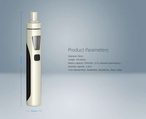 eGo Aio Vape Sliver Colour Only