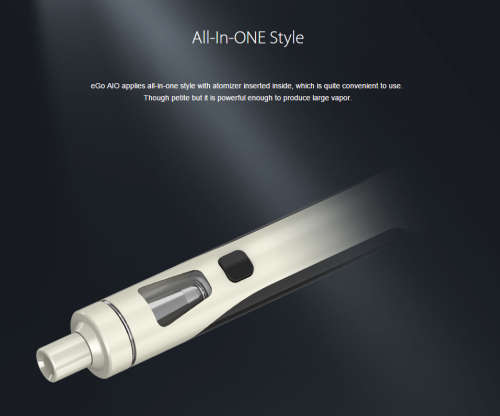 eGo Aio Vape Sliver Colour Only