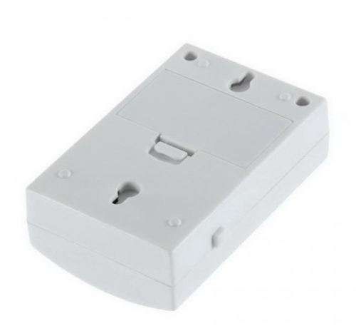 ZHISHAN 304D Wireless Digital Remote Control Doorbell - White + Translucent Blue