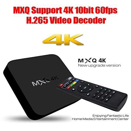 MXQ-4K Android 5.1 Quad Core Smart TV Box Mini PC Streaming Media Player