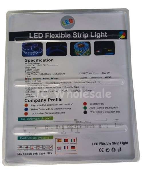 led flexible strip light