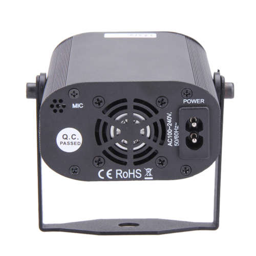 Professioal Stage Laser Light 3 Lens 40 Patterns Mini LED Stage Light + Laser Lamp for DJ Ktv Club 1