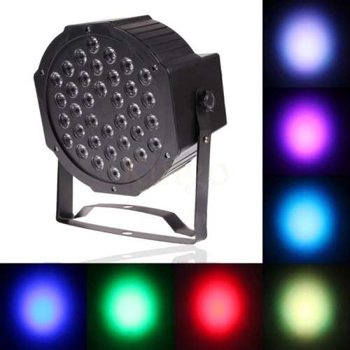 New Professional 36w LED Stage Lights 36 RGB PAR LED DMX Stage Light Effect DMX512 Master-Slave Led