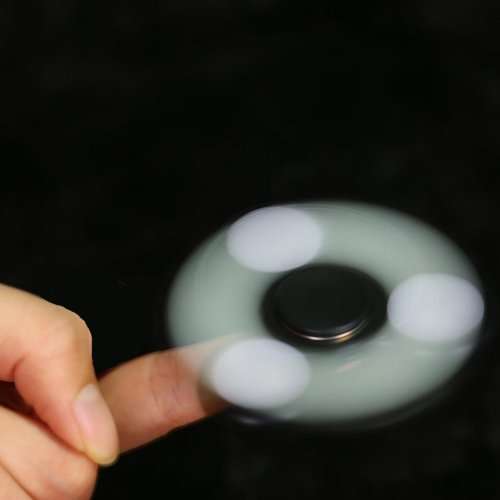 (Special)Hand Spinner Toy With Light Stress Reducer EDC Focus Toy Relieves ADHD Anxiety and Boredom