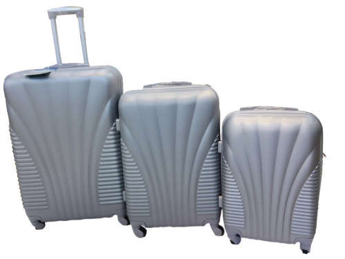 (special )Set of 3 Suitcases Travel Trolley Luggage,ABS with Universal Wheels