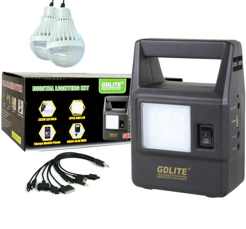 GDLITE Digital lighting kit + Solar charging system