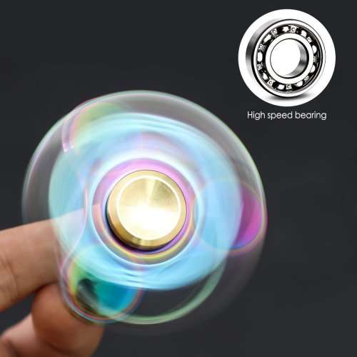 (special)Fidget Spinner Toy Ultra Durable Stainless Steel Bearing High Speed 5-7 Min Spins