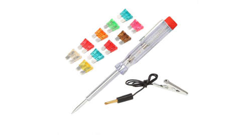 10 PCS PLUG IN FUSE WITH FUSE TESTER