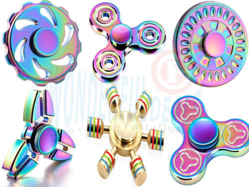 (special)Fidget Spinner Toy Ultra Durable Stainless Steel Bearing High Speed 3 -5 Min Spins
