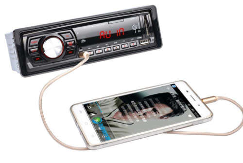 LCD Car Radio Stereo Player MP3 USB SD AUX Input Receiver WMA FM In-Dash iPod