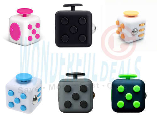 Fidget Cube Magic Cubes Anti Stress Reliever Relieves Stress and Anxiety for Children and Adults