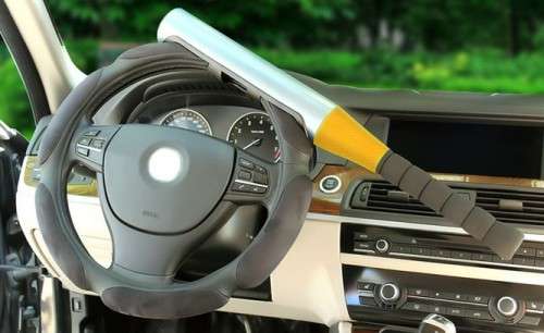 STEERING WHEEL LOCK baseball bat