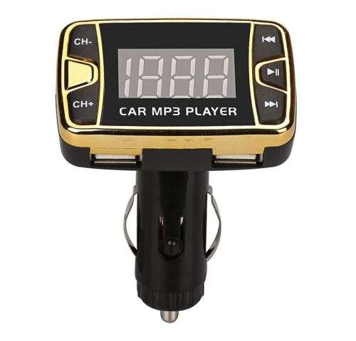 MP3 Player Wireless FM Transmitter Modulator Car Kit USB SD TF MMC LCD Remote