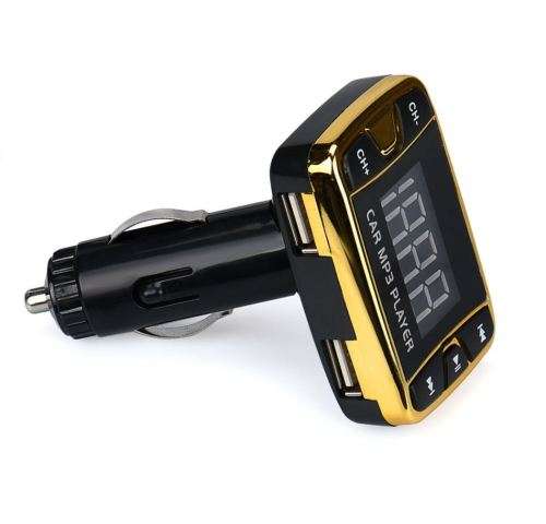 MP3 Player Wireless FM Transmitter Modulator Car Kit USB SD TF MMC LCD Remote