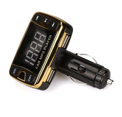 MP3 Player Wireless FM Transmitter Modulator Car Kit USB SD TF MMC LCD Remote