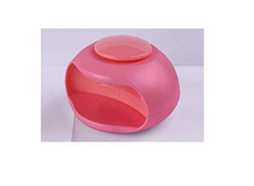 LED Light Nail Drying Air Dryer Blower Art Varnish Polish Fan Breeze Pink/Blue Portable