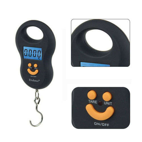 50kg 5g Electronic Hanging Luggage Pocket Portable Digital Weight Scale Kg Lb OZ