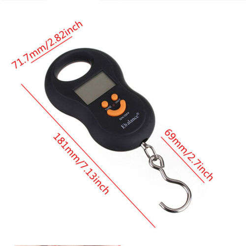 50kg 5g Electronic Hanging Luggage Pocket Portable Digital Weight Scale Kg Lb OZ