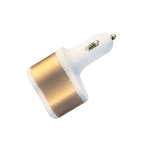 3 in1 3.1A Double USB Universal Cigarette-Lighter Design Mobile Phone Car Charge