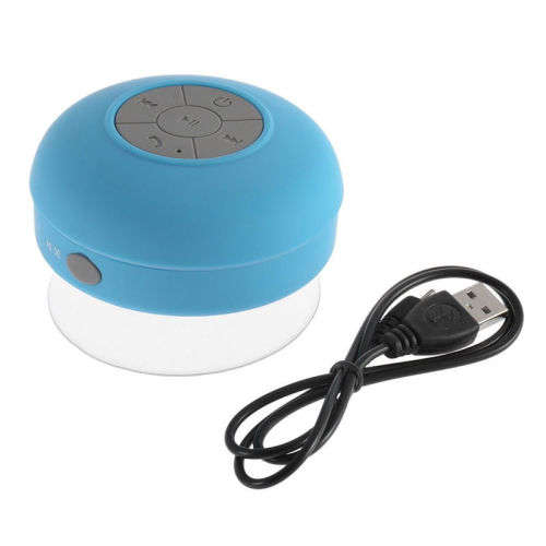 Handsfree Wireless Bluetooth Speaker Suction Car Shower Waterproof Music Mic