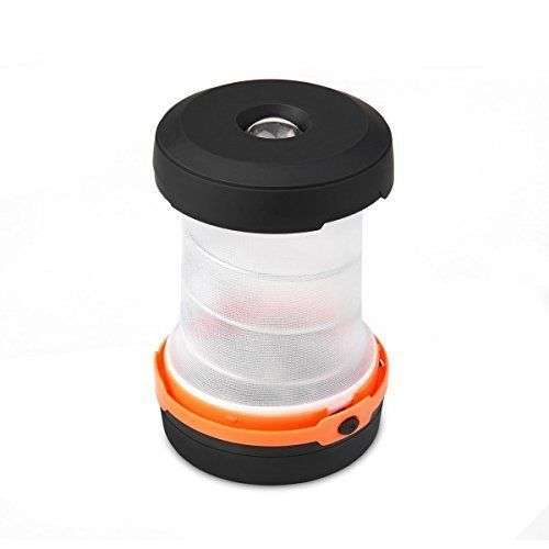 Portable Camping Lantern LED Hiking Light Lamp Collapsable Flashlight Outdoo