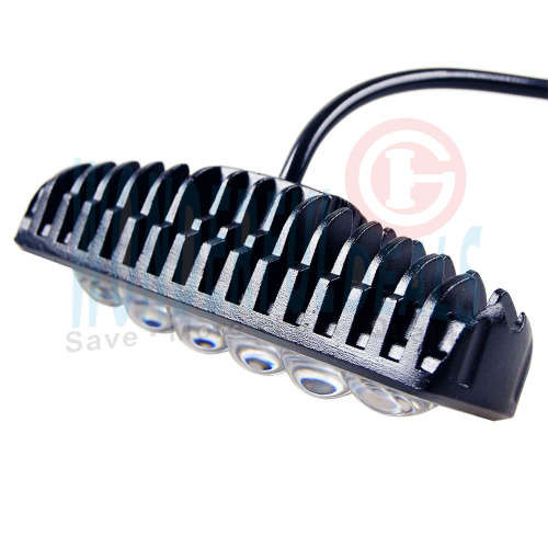 4D Lens 6 inch 18W LED Work Light For Offroad Truck 4WD Tractor 4x4 SUV ATV