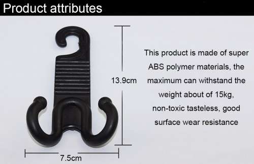 LUGGAGE HOOK FOR CAR HEADREST