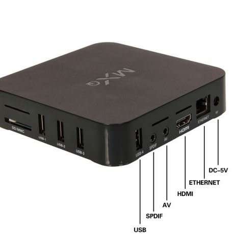 MXQ Android 4.4.2 Quad Core Smart TV Box
