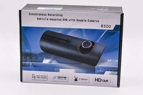 SYNCHRONOUS RECORDING VEHICLE-MOUNTED DVR WITH DOUBLE CAMERAS