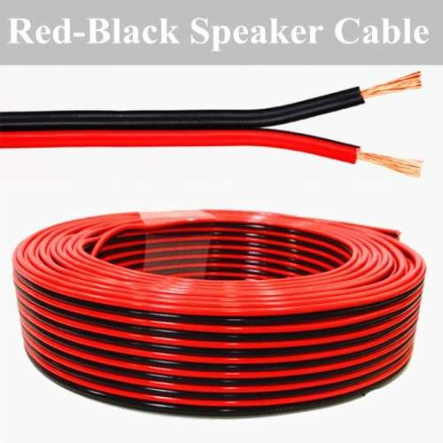 100M Speaker Cable Wire Car And Home Audio System Sound Stereo HiFi