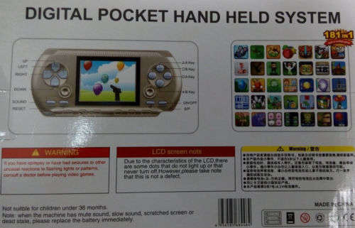 DIGITAL POCKET HAND HELD SYSTEM