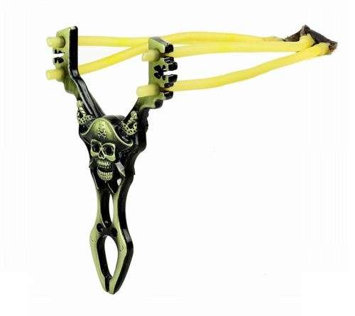 Outdoor Powerful Alloy Catapult Slingshot