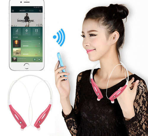 3.5mm Bluetooth Headphones HBS 730 Wireless Bluetooth headset Neckband Hands Free
