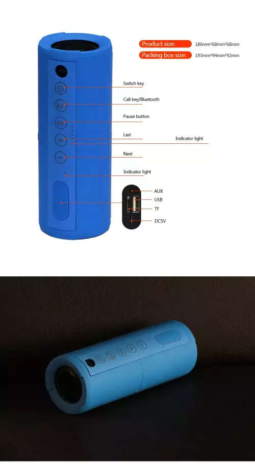 Charge 5+ Portable Wireless Speaker
