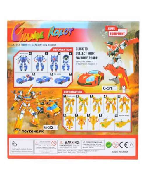 CHANGE ROBOT/ DEFORMATION 2 IN 1