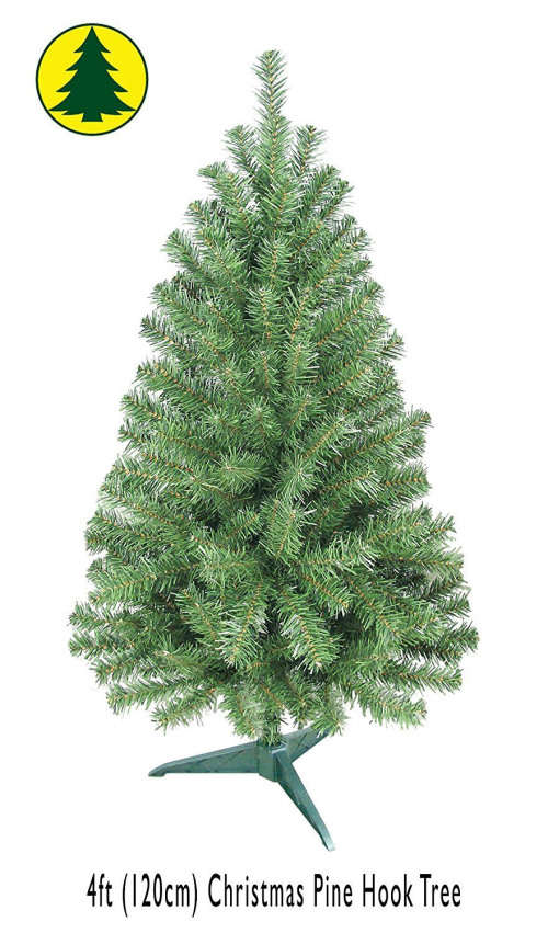 4ft,Artificial Christmas Decoration Tree White With Green
