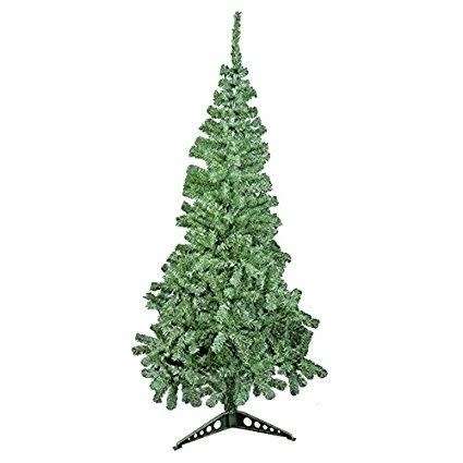 4ft,Artificial Christmas Decoration Tree White With Green