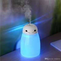 Anion Moisturizing Instrument - 400ml Mini Portable 7 Color LED Night Light Cool Mist Humidifier wit