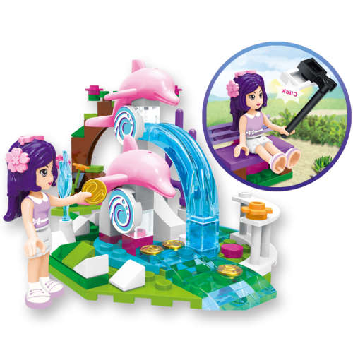 CHERRY DOLPHIN TREVI FOUNTAIN