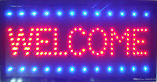 FLASHING LED SIGN