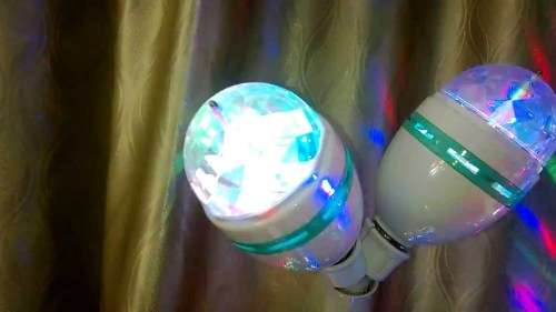 LED MINI COLOR ROTATING LAMP
