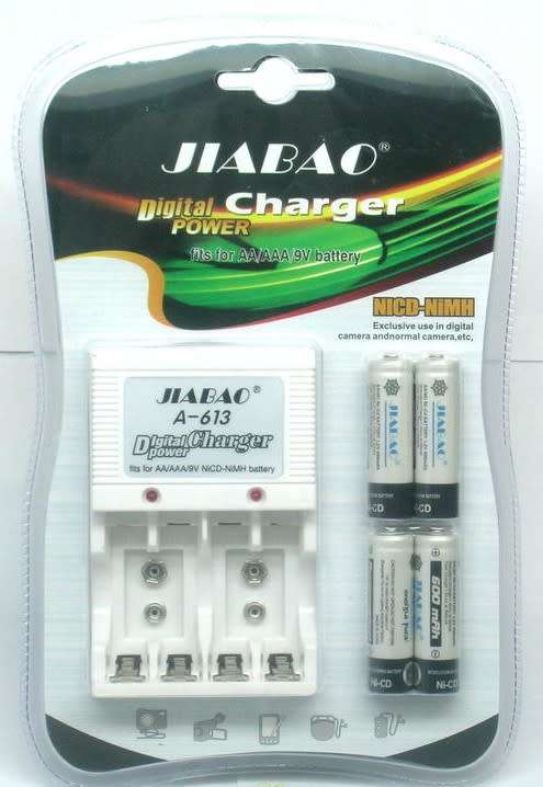 Digital Power Charger For AA/AAA ,9V Batteries