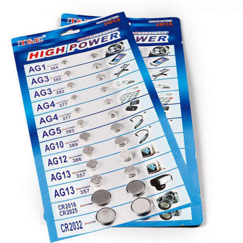 ASSORTED BATTRIES HIGH POWER 24PCS