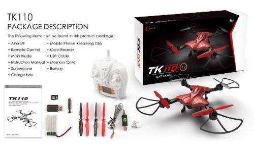 TK110HW WIFI FPV With 720P HD Camera Foldable