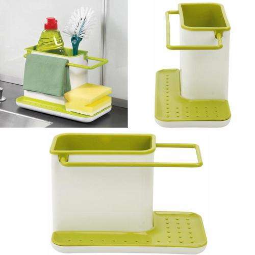 KITCHEN SHELF, SELF-DRAINING SINK TIDY