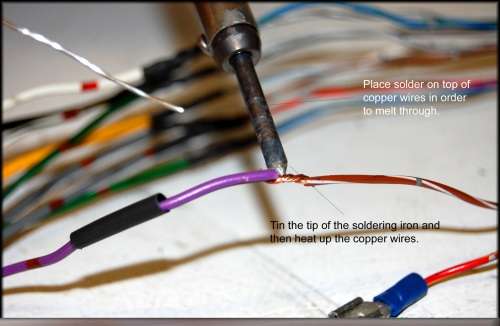 Universal Electric Soldering Iron + Core wire