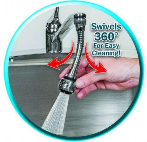 FLEXIBLE FAUCET SPRAYER